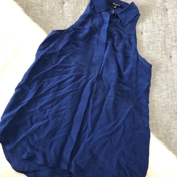 Madewell sleeveless keyhole back button up XS - Picture 1 of 3